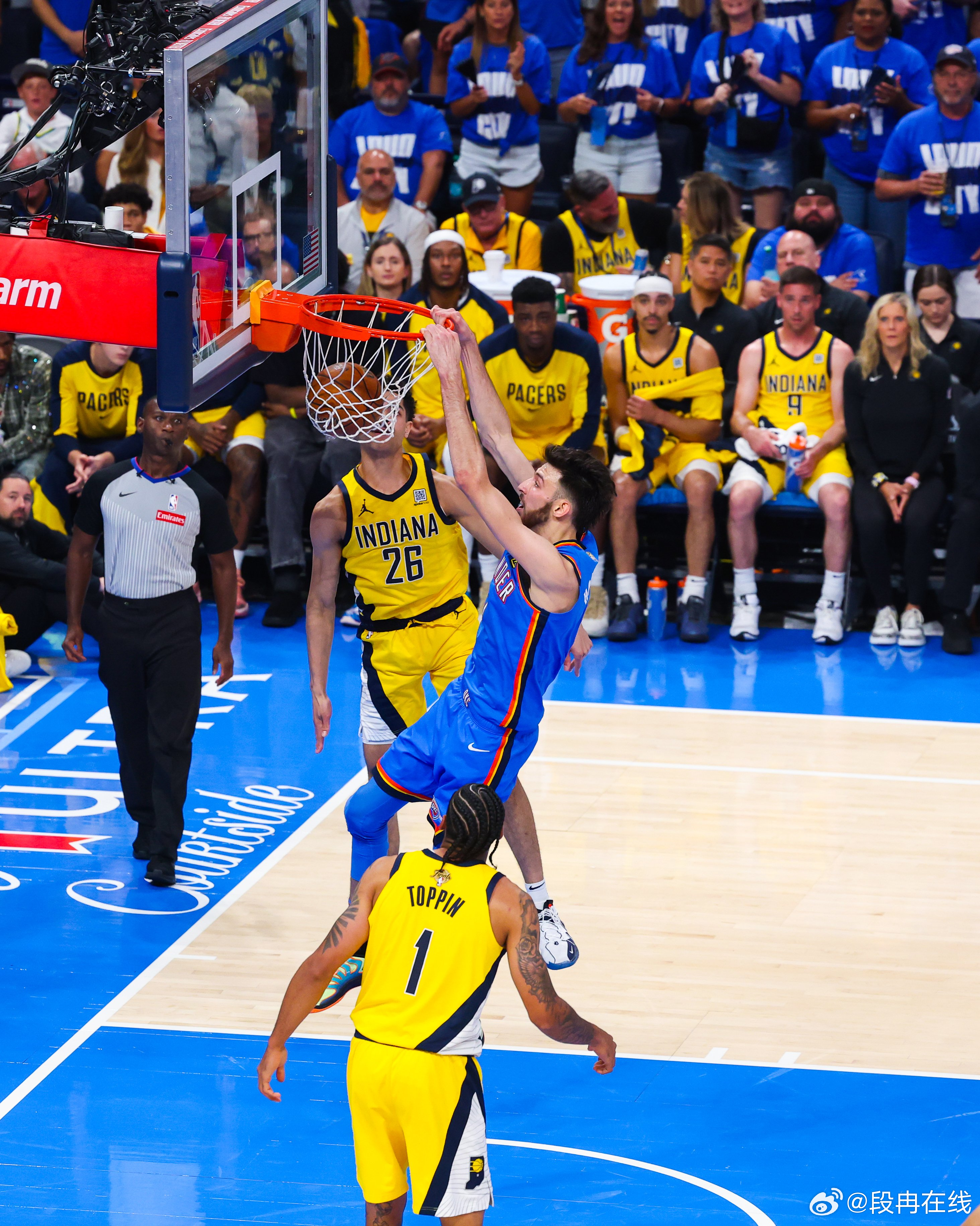 马刺翻盘步行者，布伦森扛起全队